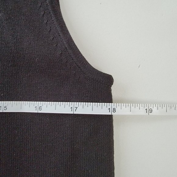 Coldwater Creek Cotton and Silk Sleeveless Top Size Large EUC - Picture 5 of 7